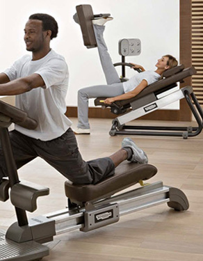 Technogym anterior stretch machine hot sale